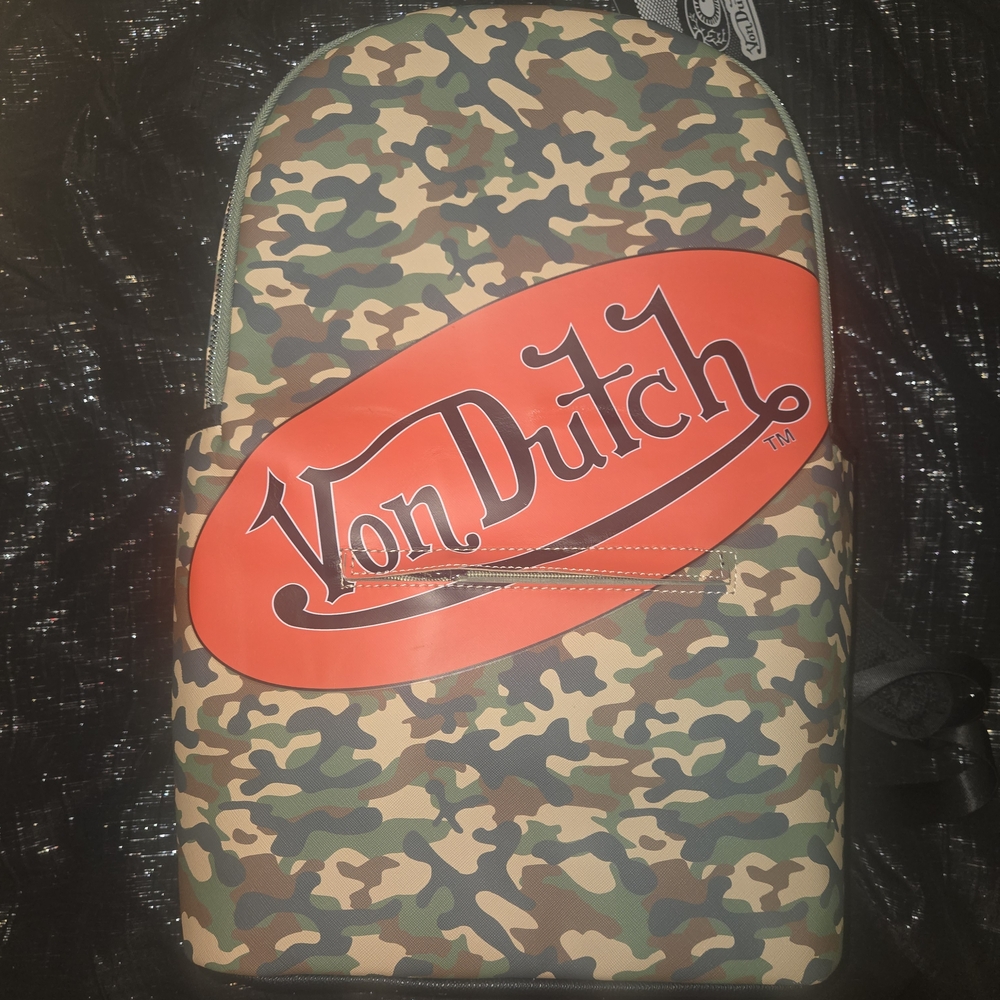 Von Dutch Camouflage Backpack